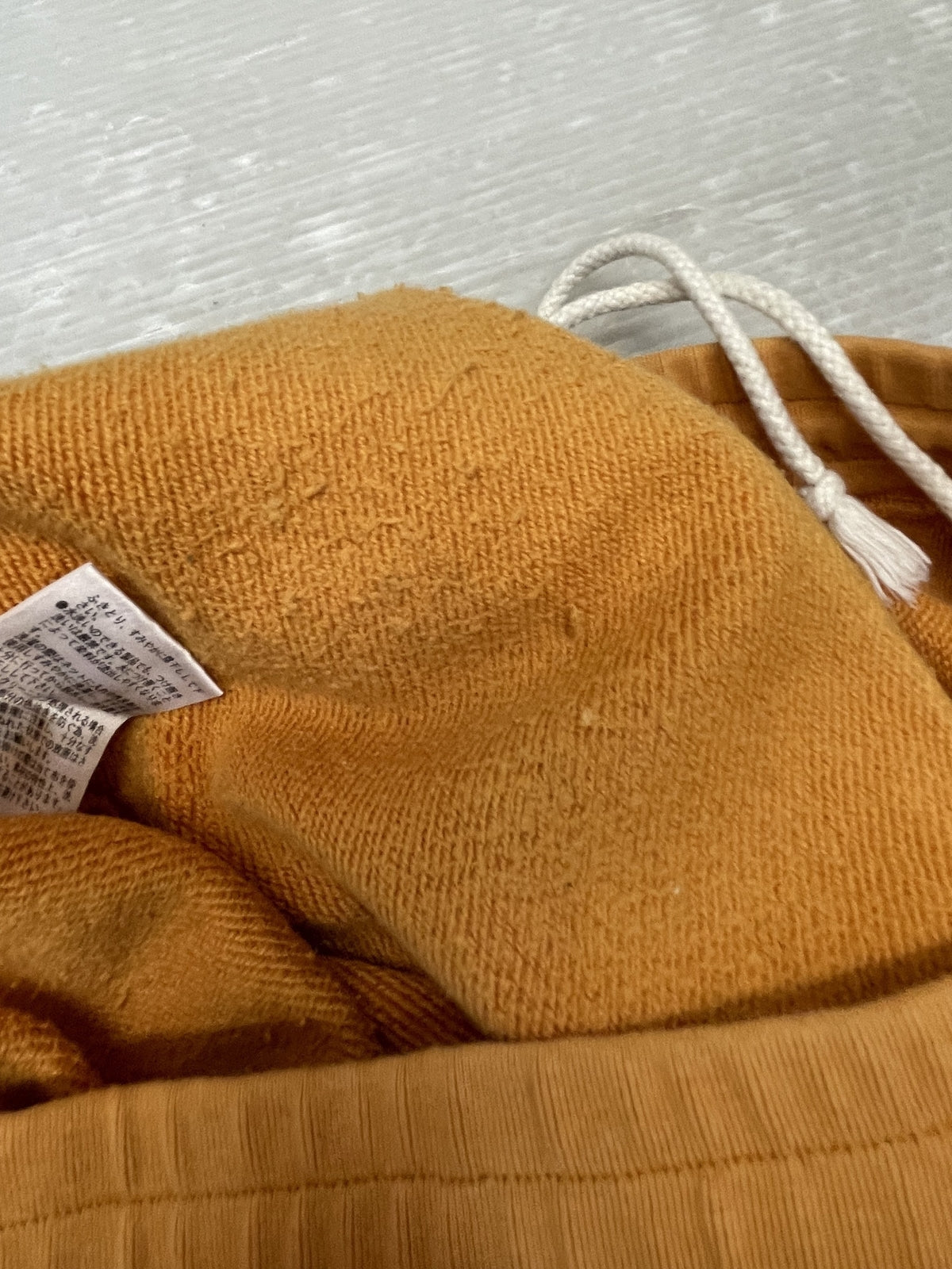 パンツ cantata Fluffy Pants スウェットパンツ 48 オレンジ