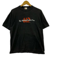 半袖Tシャツ 80s U2 UNFORGETTABLE FIRE 黒 (M) M ブラック