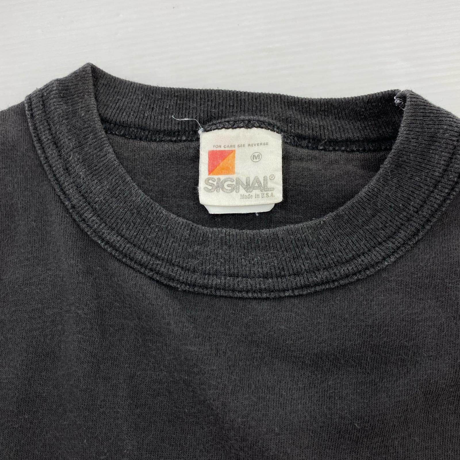 半袖Tシャツ 80s U2 UNFORGETTABLE FIRE 黒 (M) M ブラック