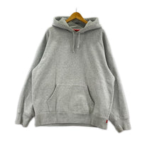 パーカー Satin Applique Hooded Sweatshirt L グレー