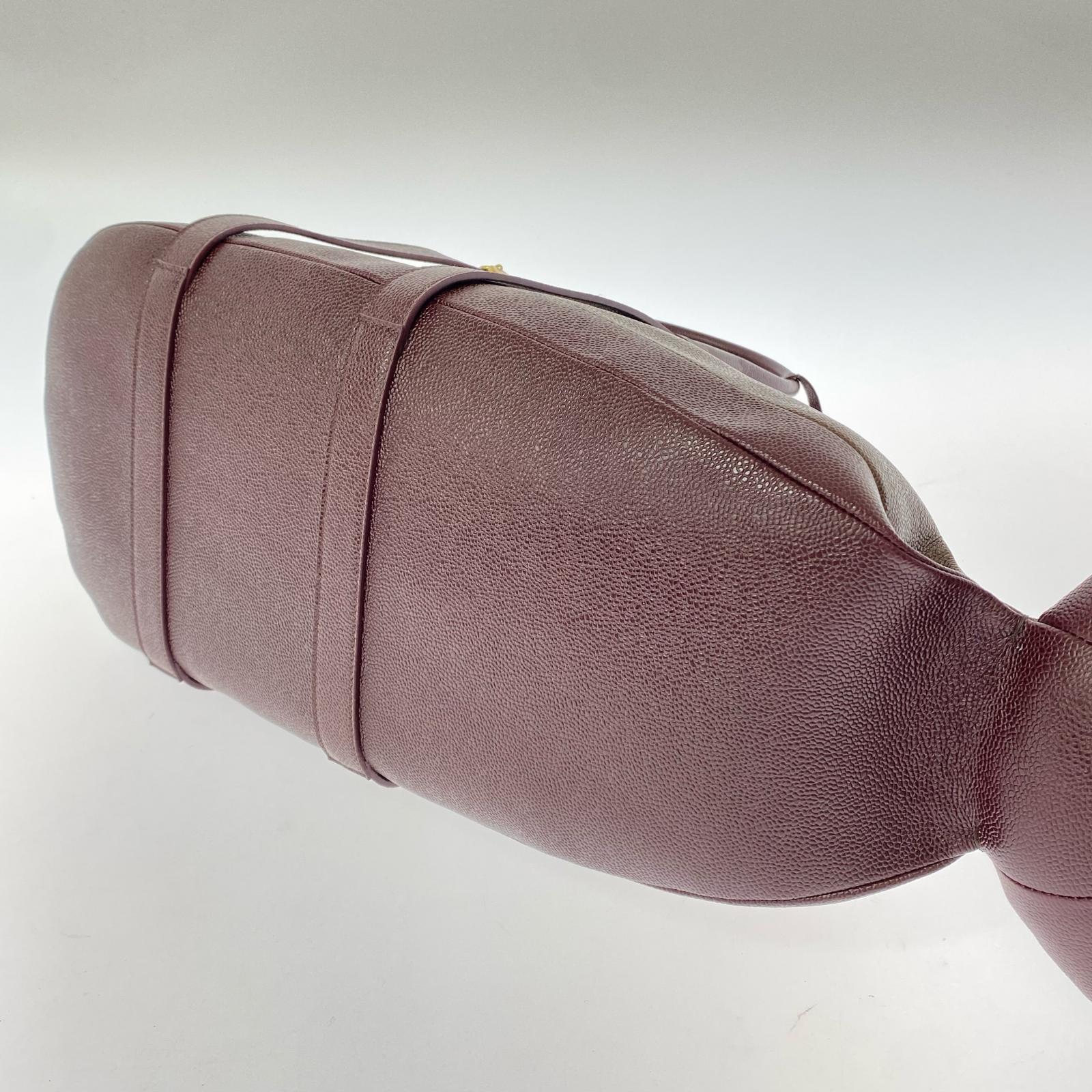 その他バッグ MTO Pebble Grain Leather Whale Bag ブラウン ブラウン