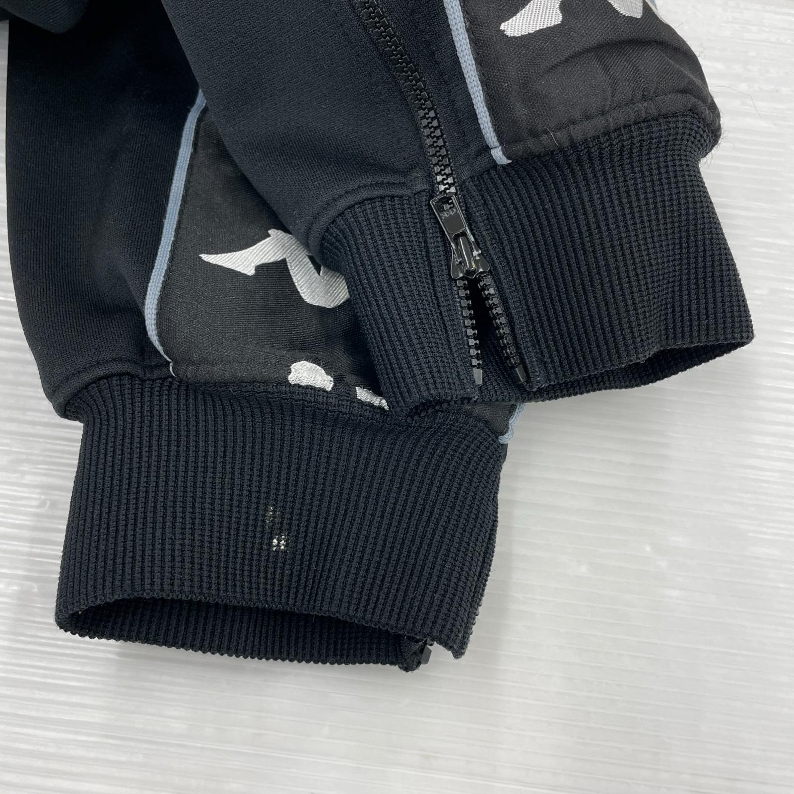 ジャケット 90's kappa JUVENTUS セットアップ黒 (165cm) M ブラック