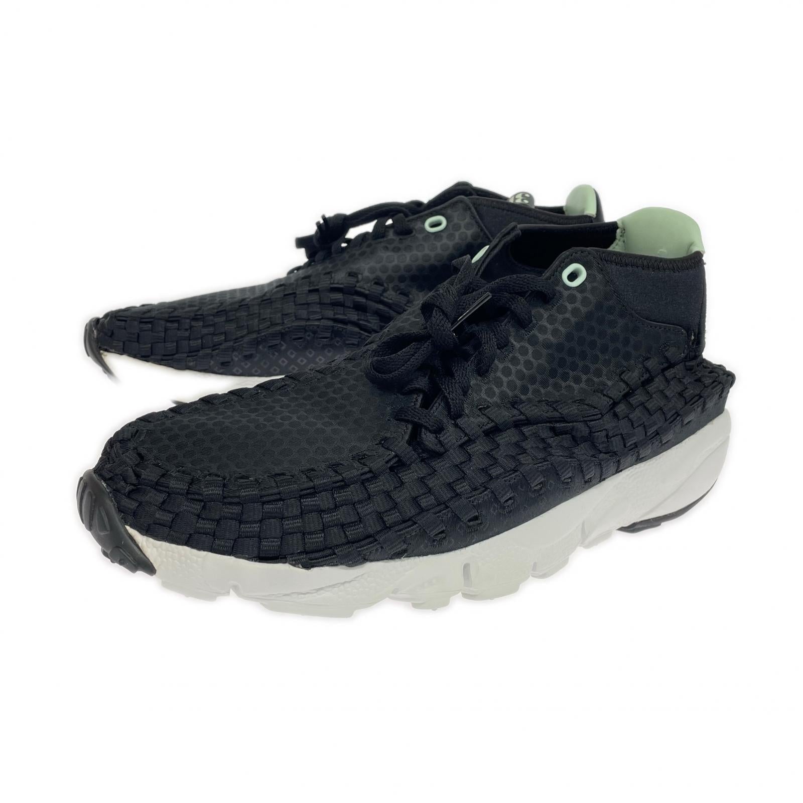 スニーカー AIR FOOTSCAPE WOVEN CHUKKA 443686-001 28cm (US10 UK9 1/2 EU46) ブラック