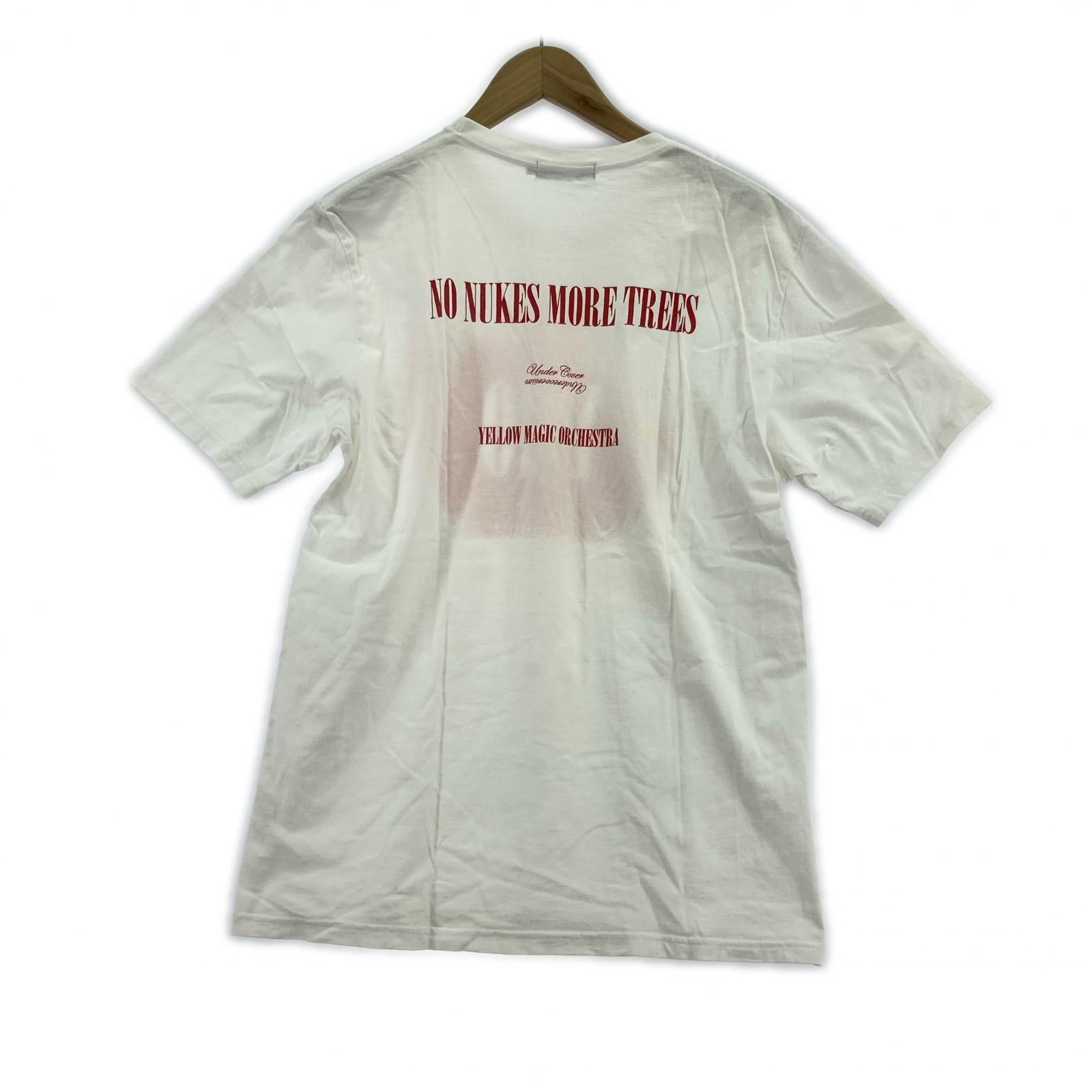 半袖Tシャツ YMO コラボ 脱原発 限定Tシャツ(L) ホワイト×レッド L