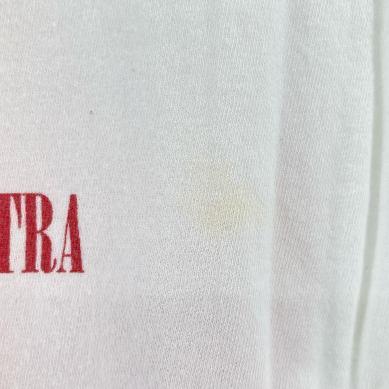 半袖Tシャツ YMO コラボ 脱原発 限定Tシャツ(L) ホワイト×レッド L