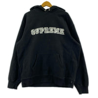 パーカー lace hooded sweatshirt L L ブラック