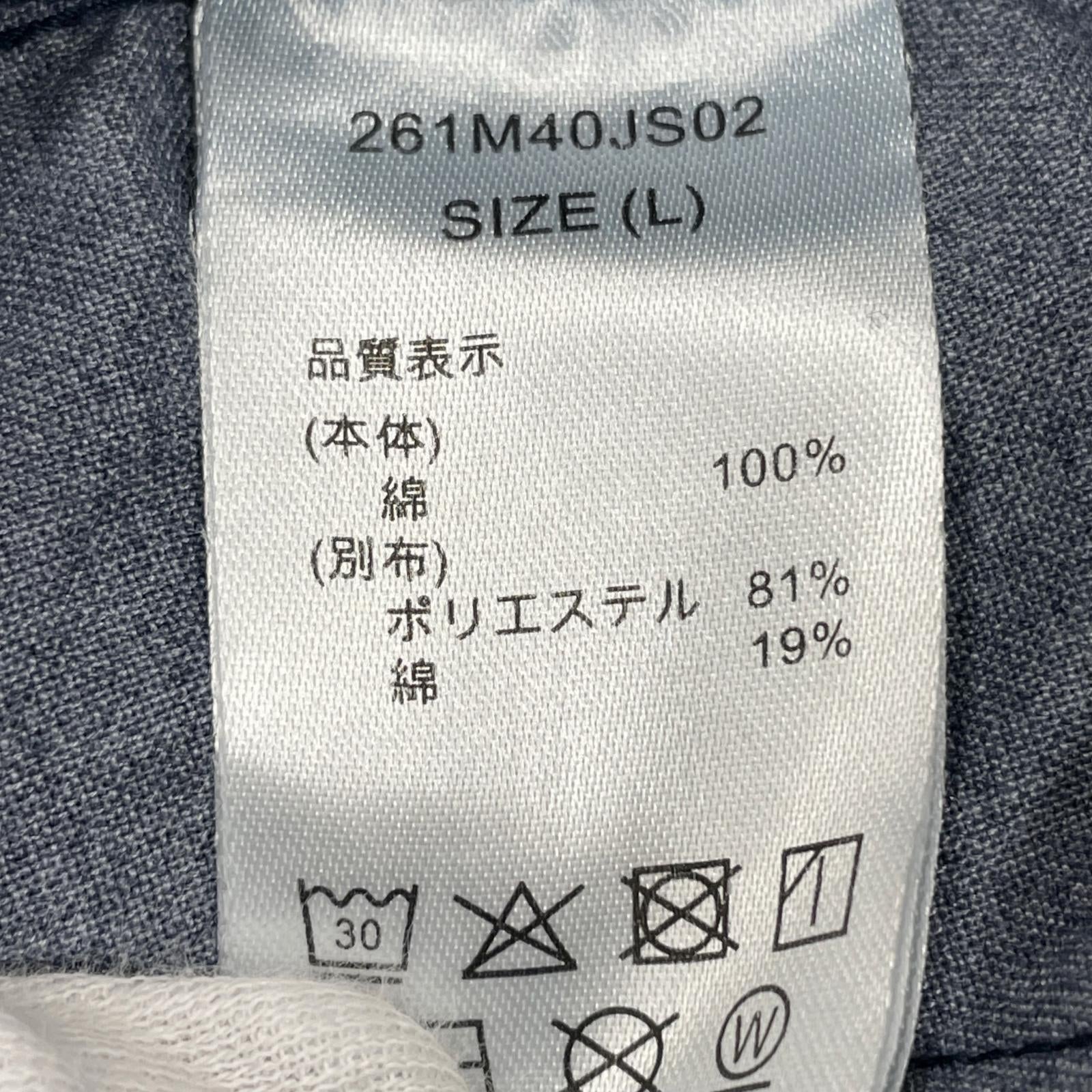 パンツ Dickies JS別注 ODD SHAPE SHORTS ワイドショーツ L 紺 L ネイビー
