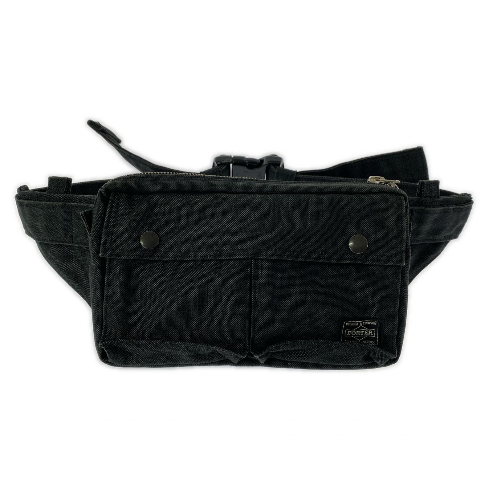 ボディバッグ SMOKY 2way ウエストバッグ ブラック