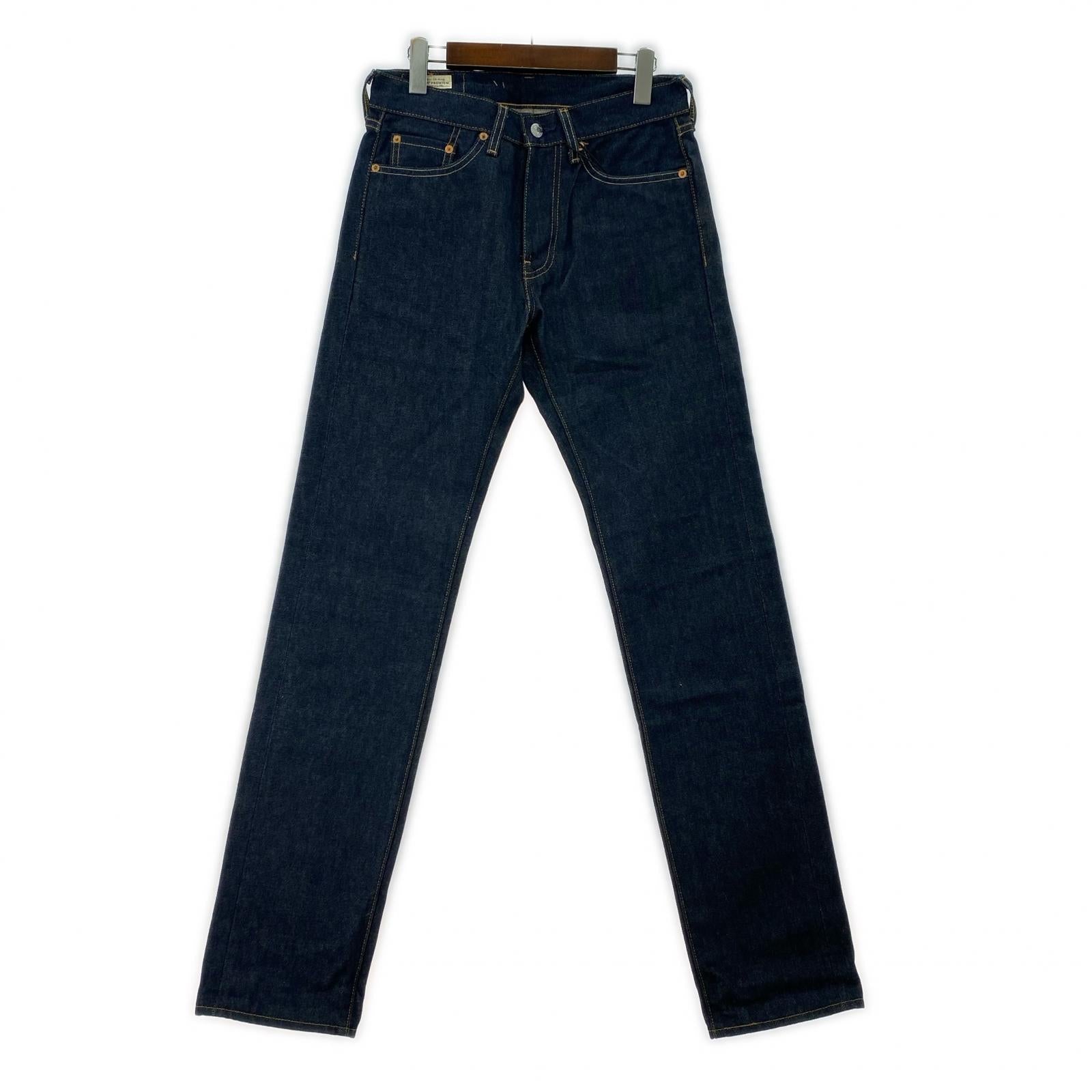 デニムパンツ PREMIUM USA製 505 28 ネイビー