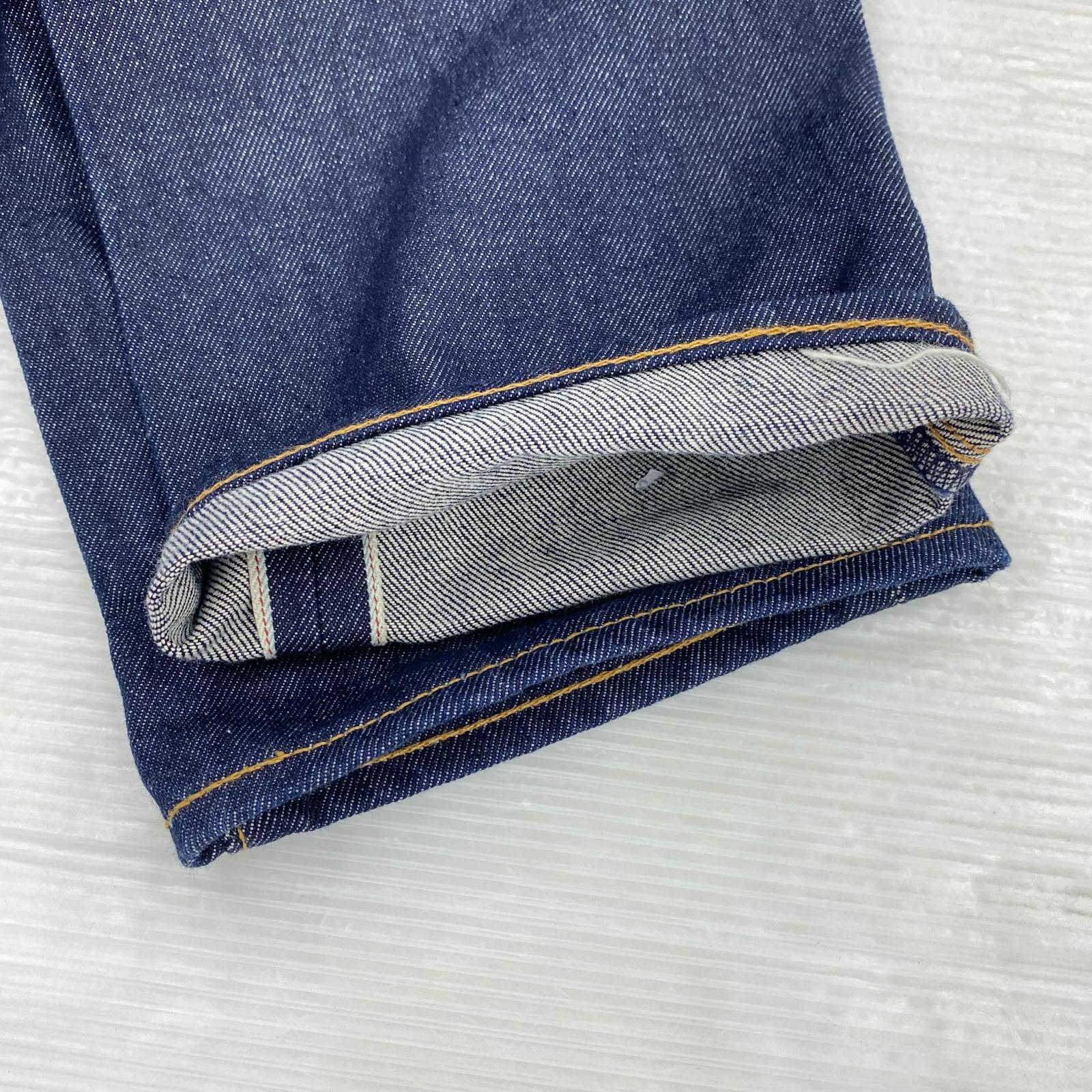 デニムパンツ PREMIUM USA製 505 28 ネイビー