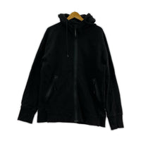 パーカー 25AW ゴーグルディティールジップパーカー L ブラック