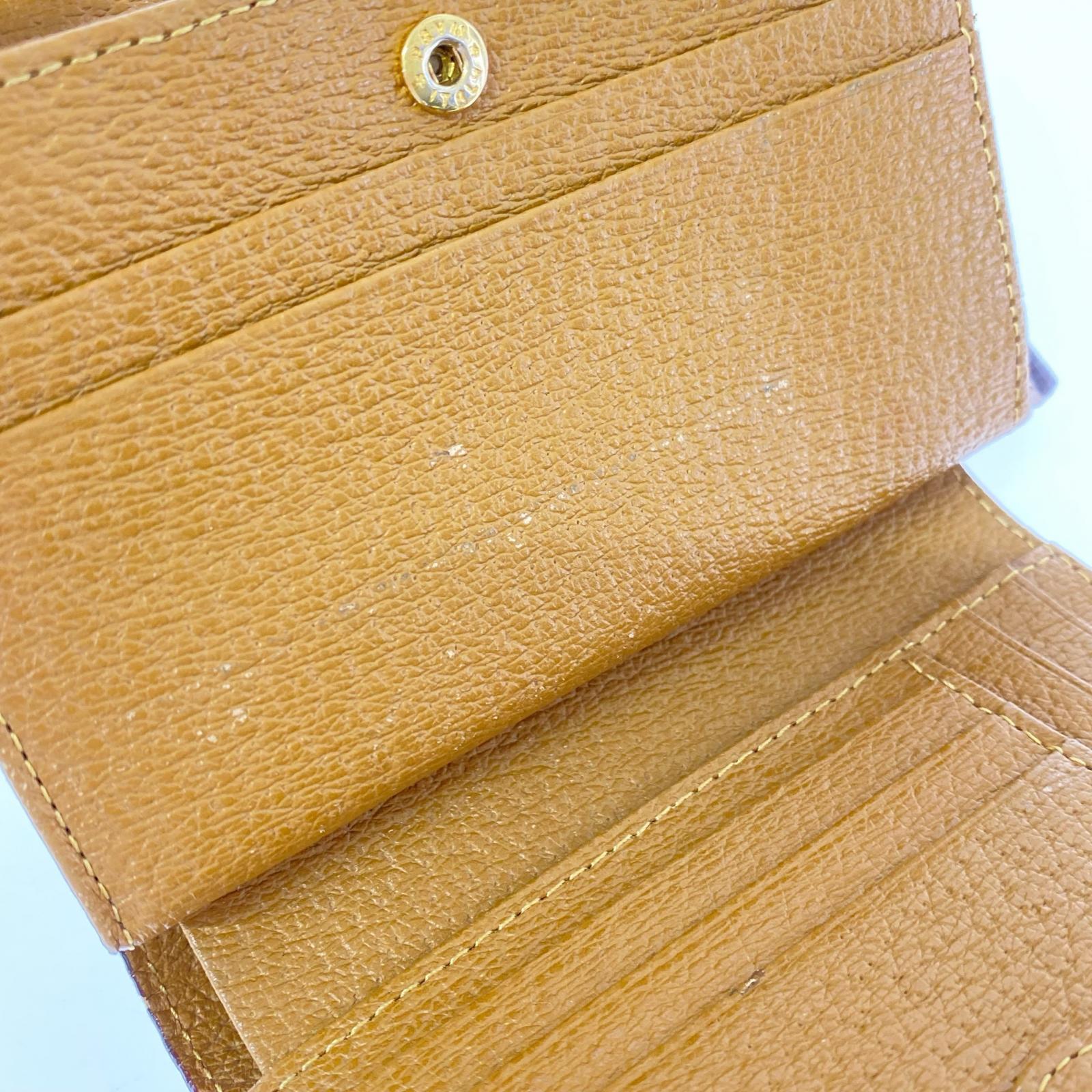 コンパクトウォレット 三つ折り財布 ベージュ ベージュ