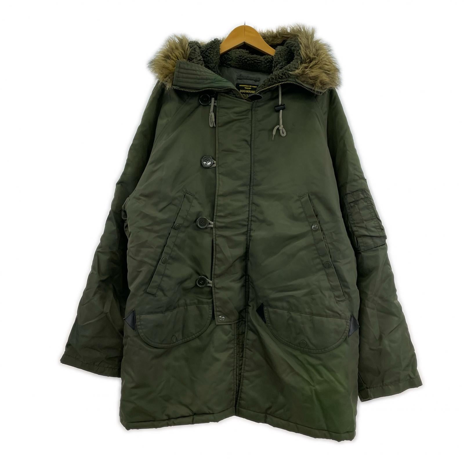 ミリタリージャケット 90s DOG HOUSE N-3B XL KHK