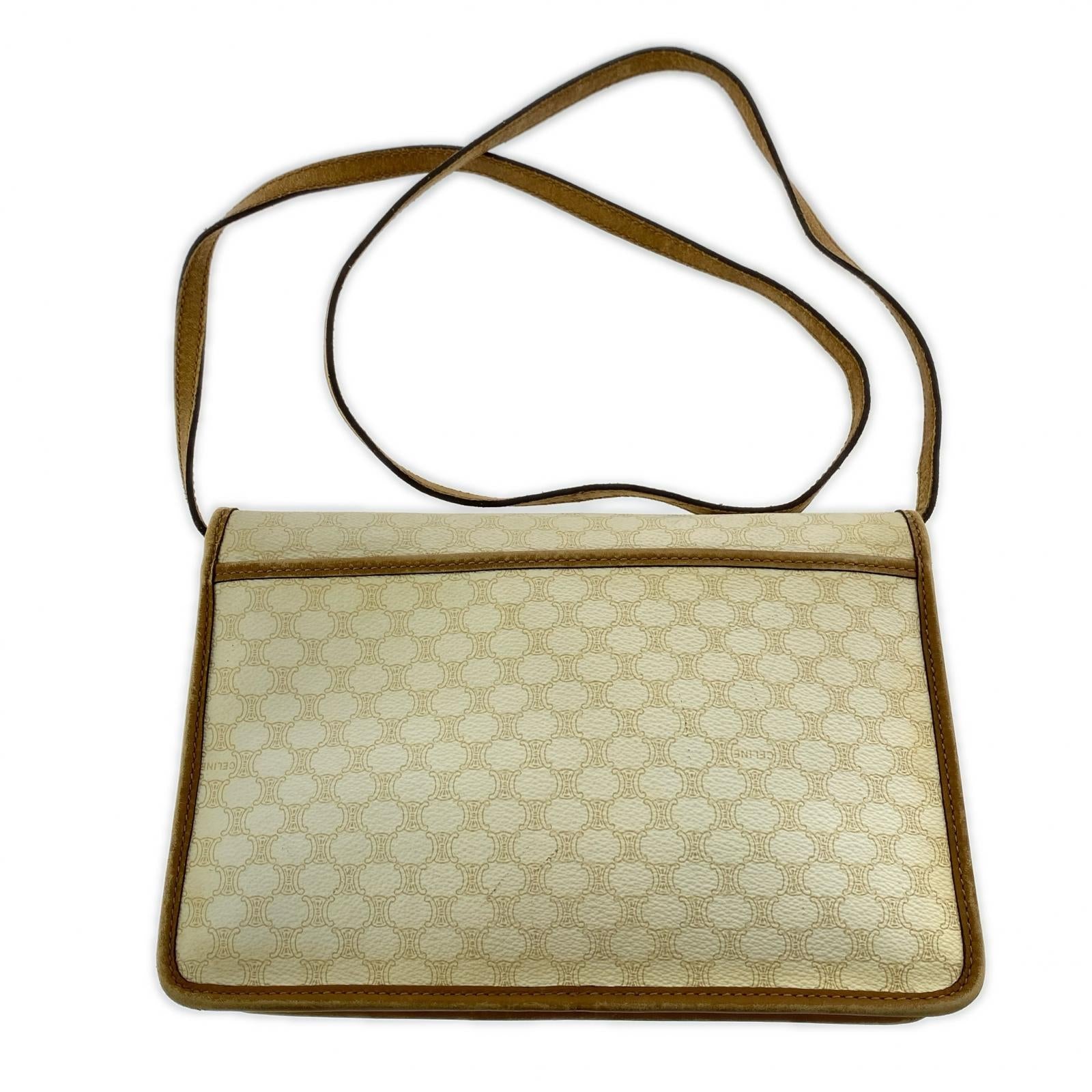 CELINE マカダム ショルダーバッグ