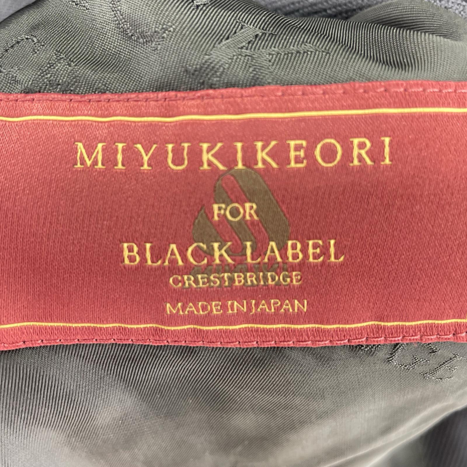 テーラードジャケット MIYUKIKEORI 紺 (LL) LL