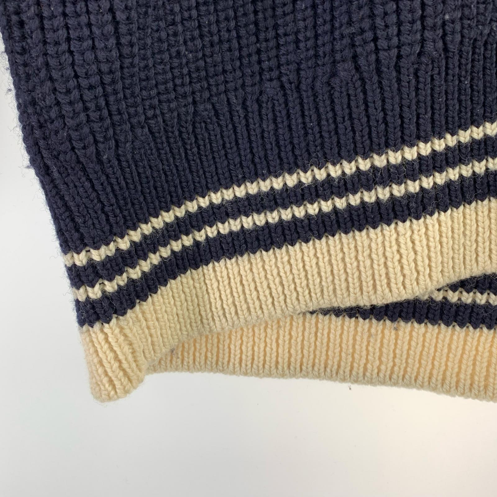 ニット 25SS Wool Ribbed V-Neck Sweater L L