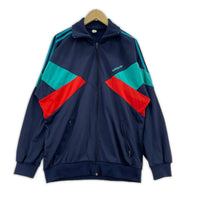 ジャケット 80~90s トラックジャケット 紺 (-)