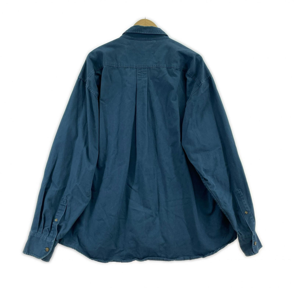 長袖シャツ Hard Rock Cafe ワーク 青 (XL) ブルー
