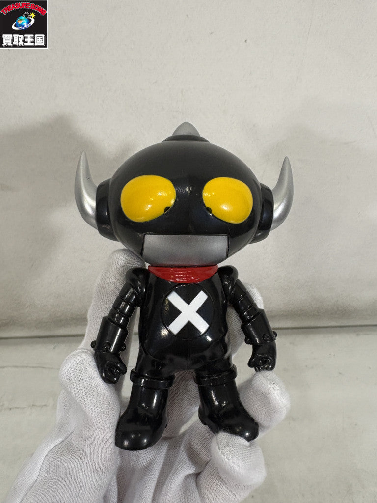 ゲッチャリマン ソフビ 黒 その他小物