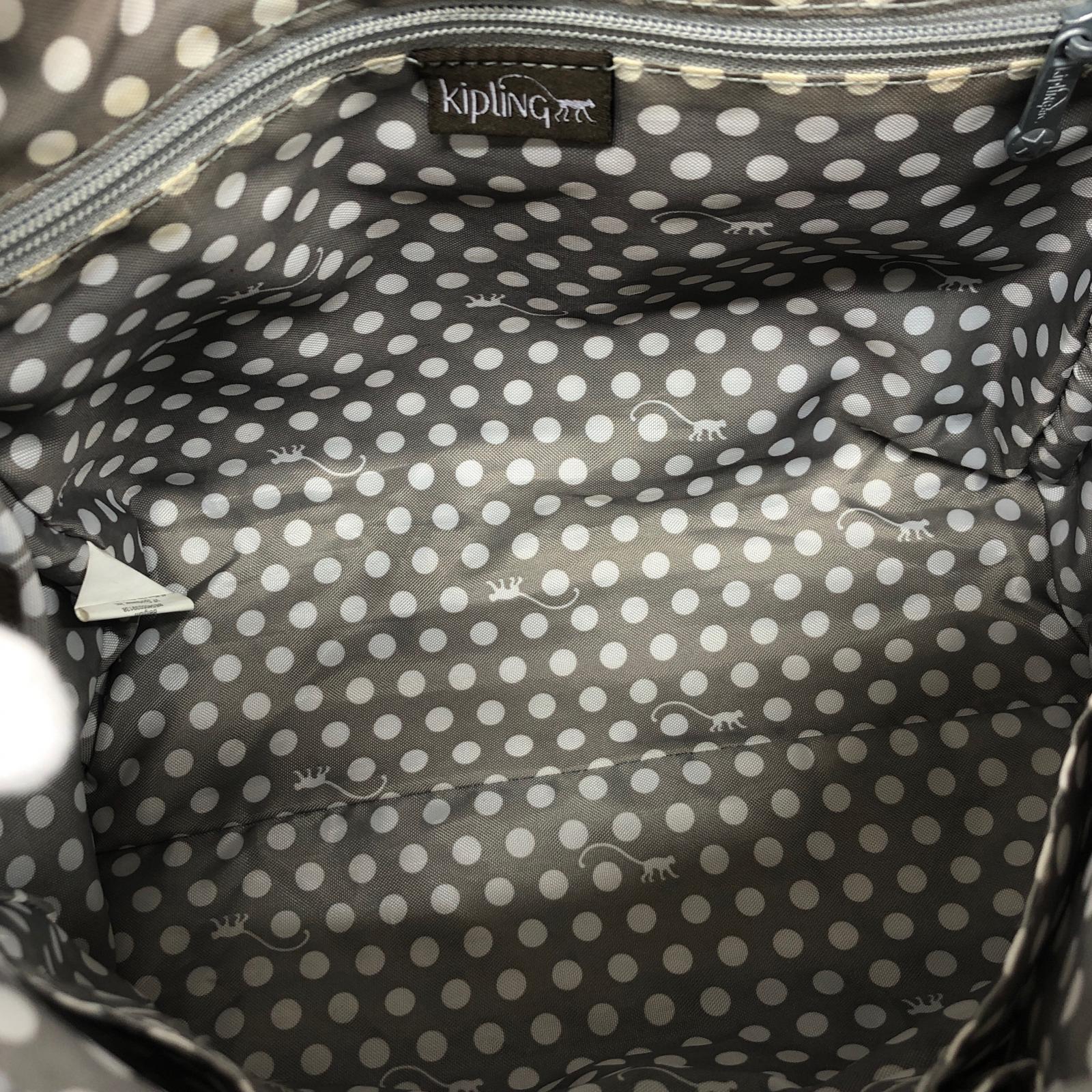 ショルダーバッグ Kipling ナイロンバッグ ブラウン