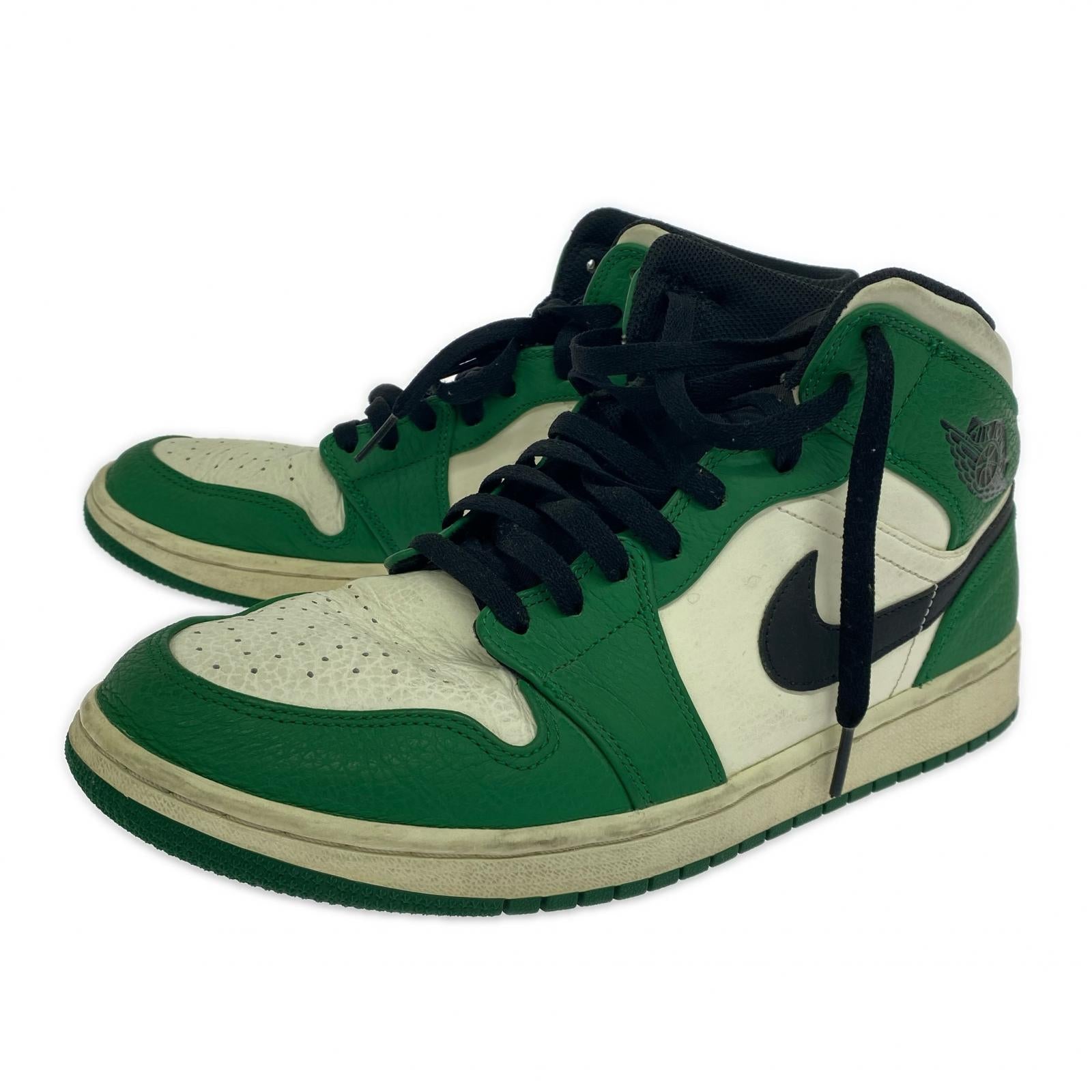 スニーカー Air Jordan 1 Mid Pine Green/28.5cm 28.5cm (US10 1/2 UK10 EU47)