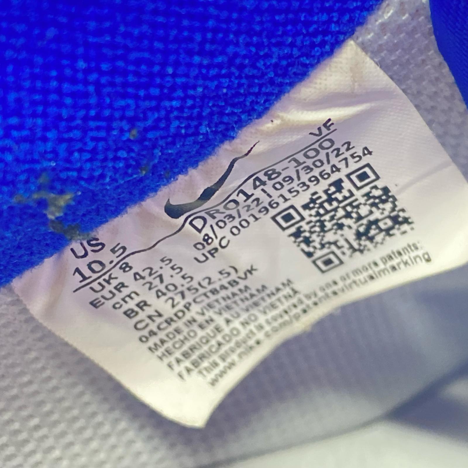 スニーカー Air Force 1 Low Command Force White/Blue 27.5cm (US9 1/2 UK9 EU45)