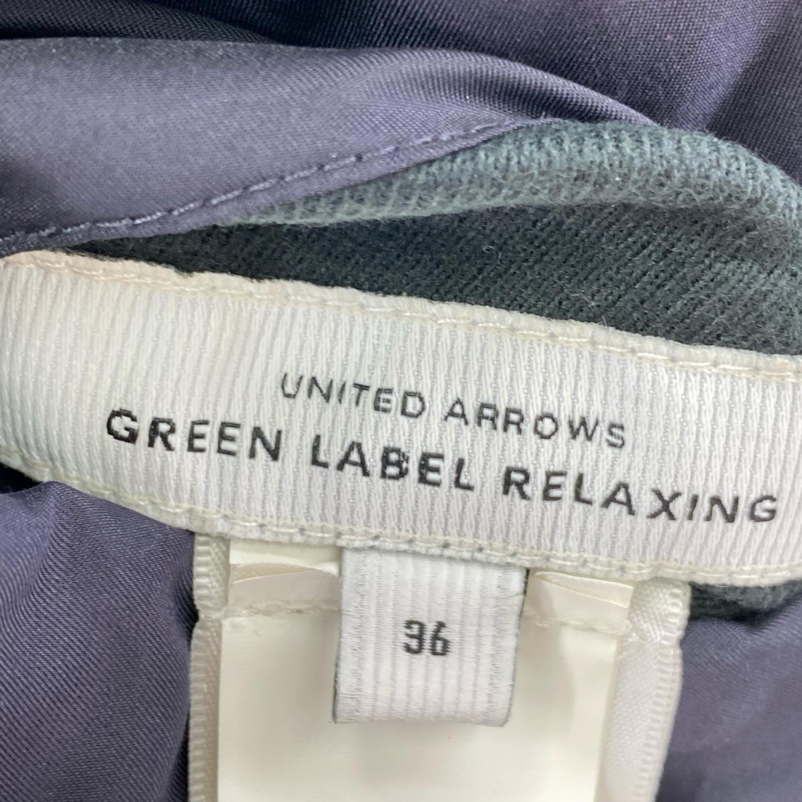 ダウンジャケット green label relaxing リバーシブルダウンジャケットBK