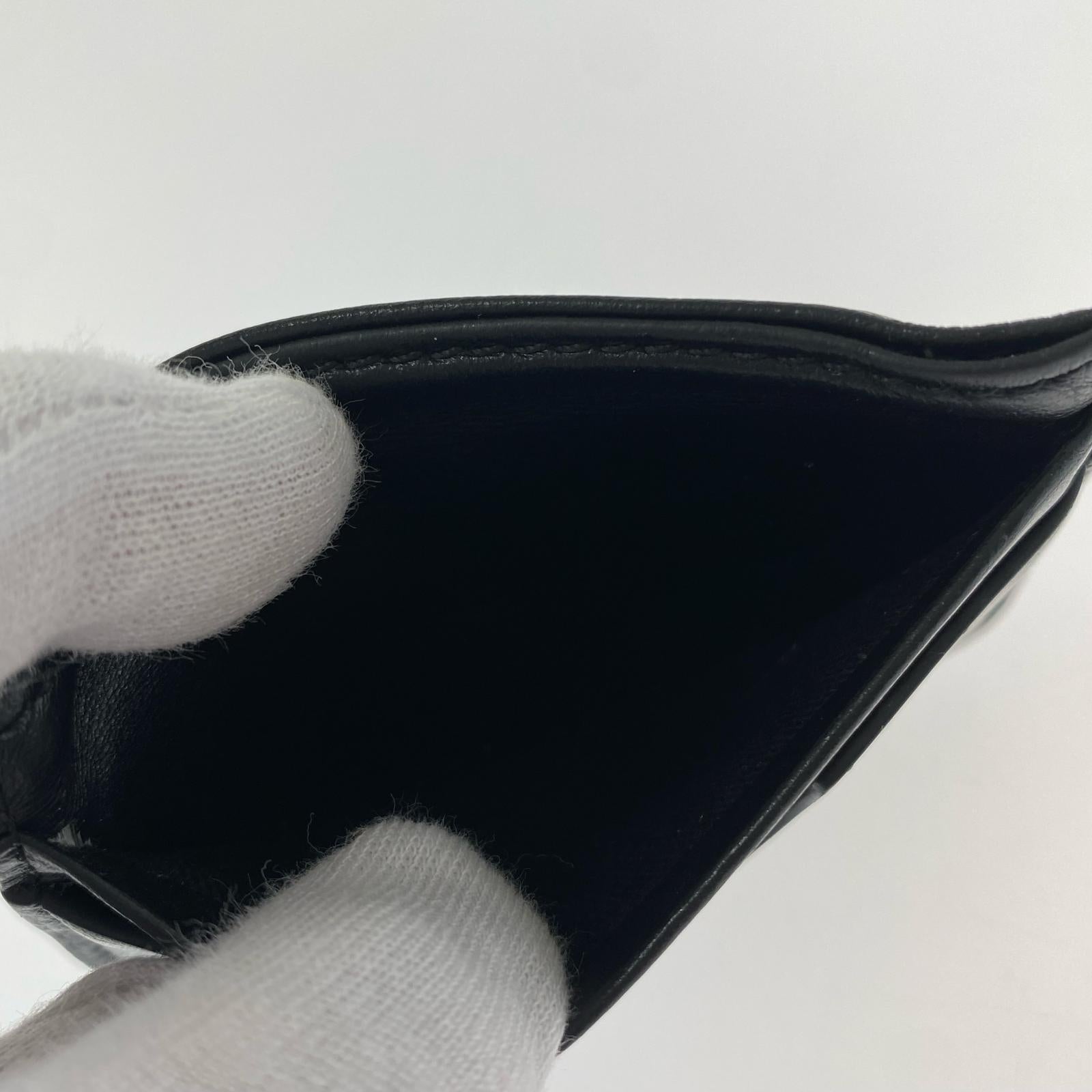 その他アクセサリー レザーカードケース 黒 ブラック