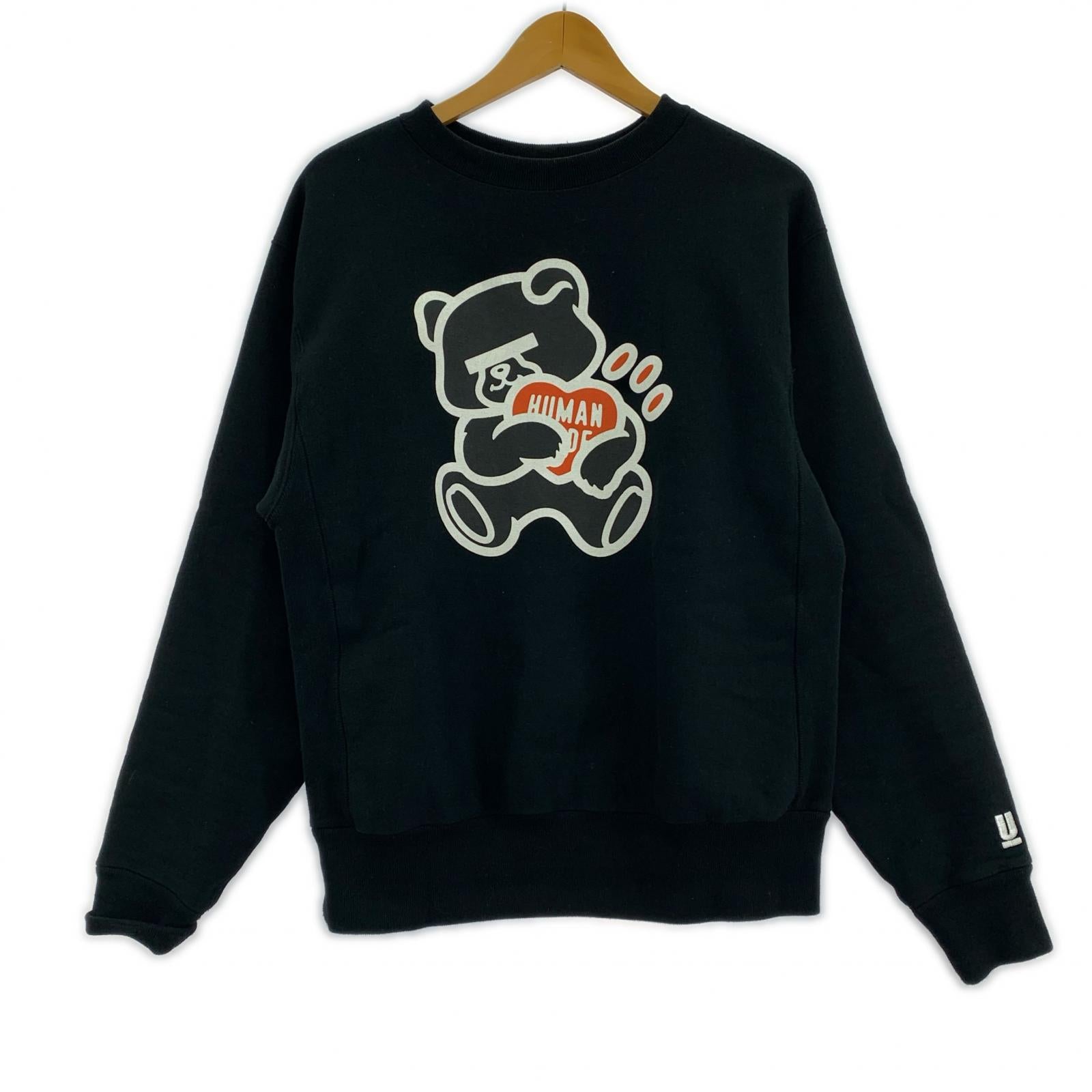 スウェット ×UNDERCOVER Heavy Weight Sweatshirt 黒 S ブラック