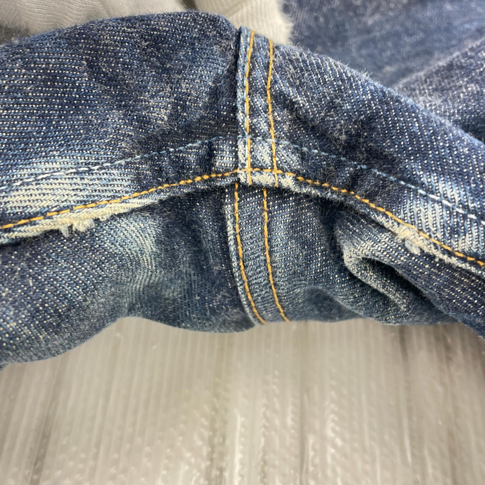 パンツ 濃紺 501xx ボタン裏553 00s 29/36 29 ブルー