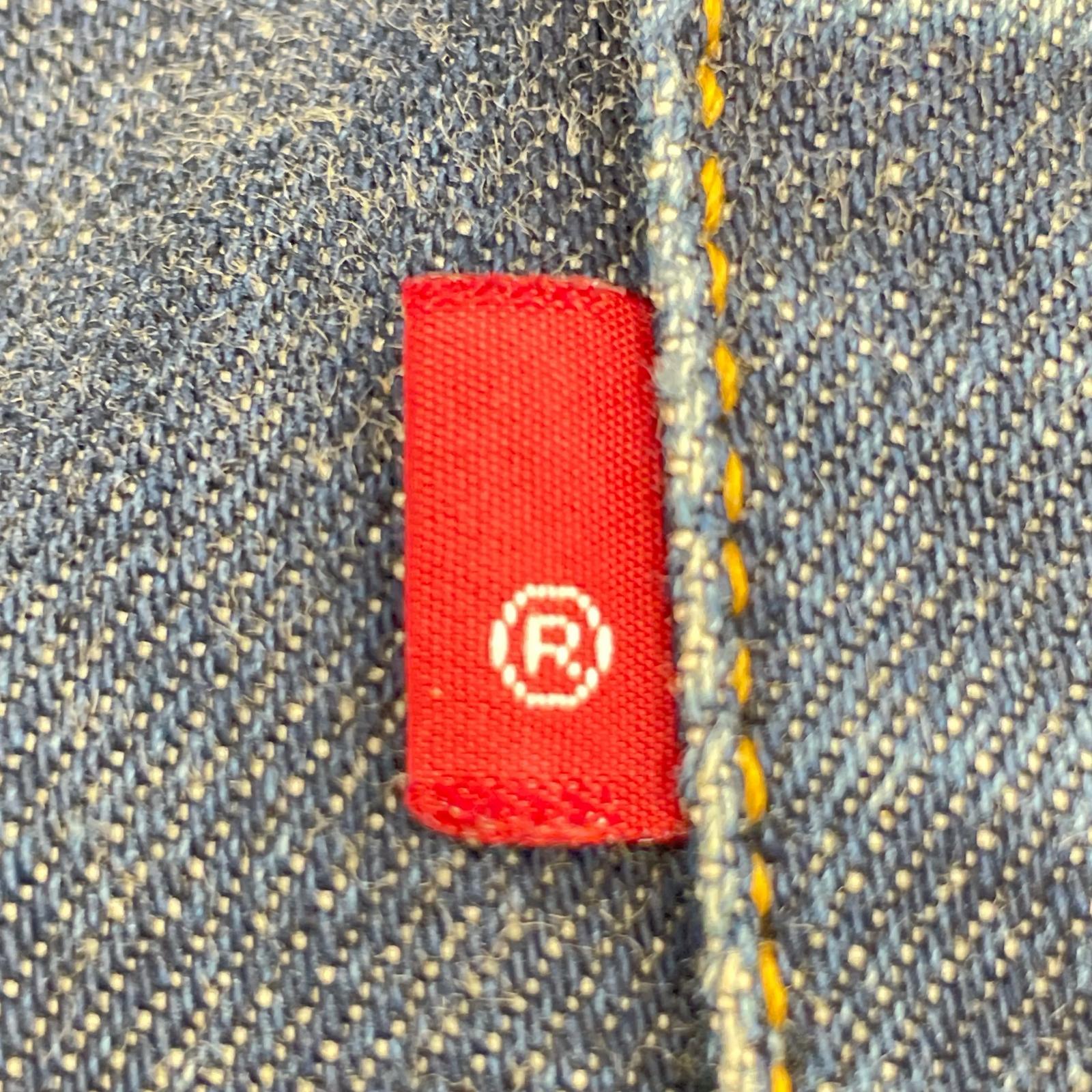 パンツ 濃紺 501xx ボタン裏553 00s 29/36 29 ブルー