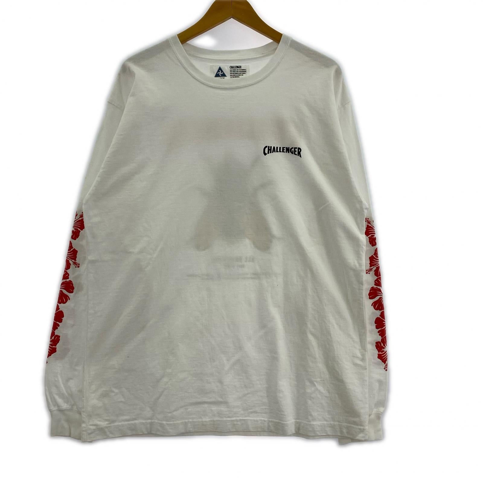 長袖Tシャツ HIBISCUS Tee ホワイト L ホワイト