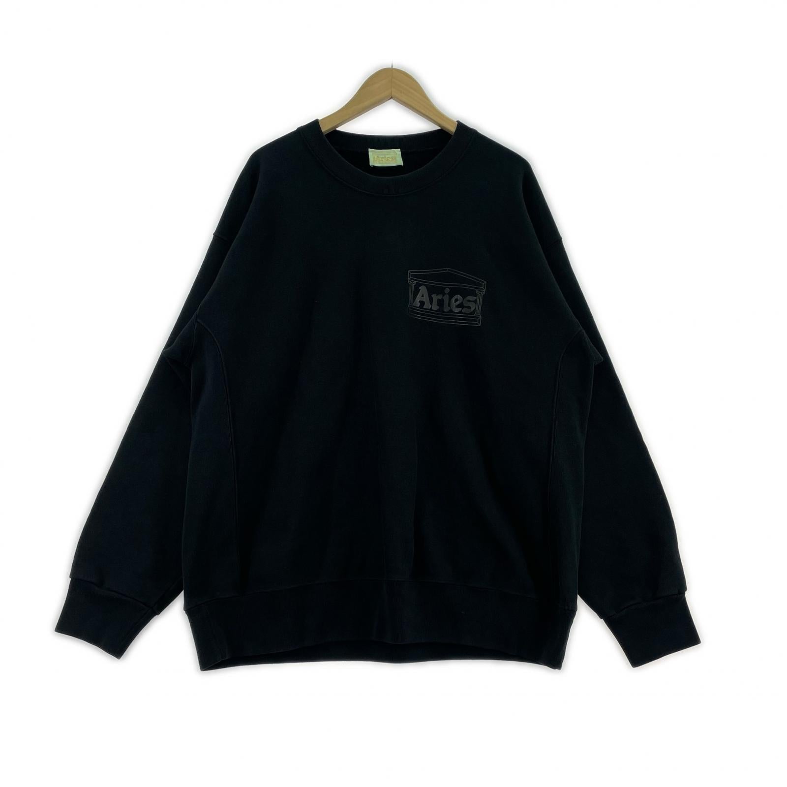 スウェット Aries LL ブラック