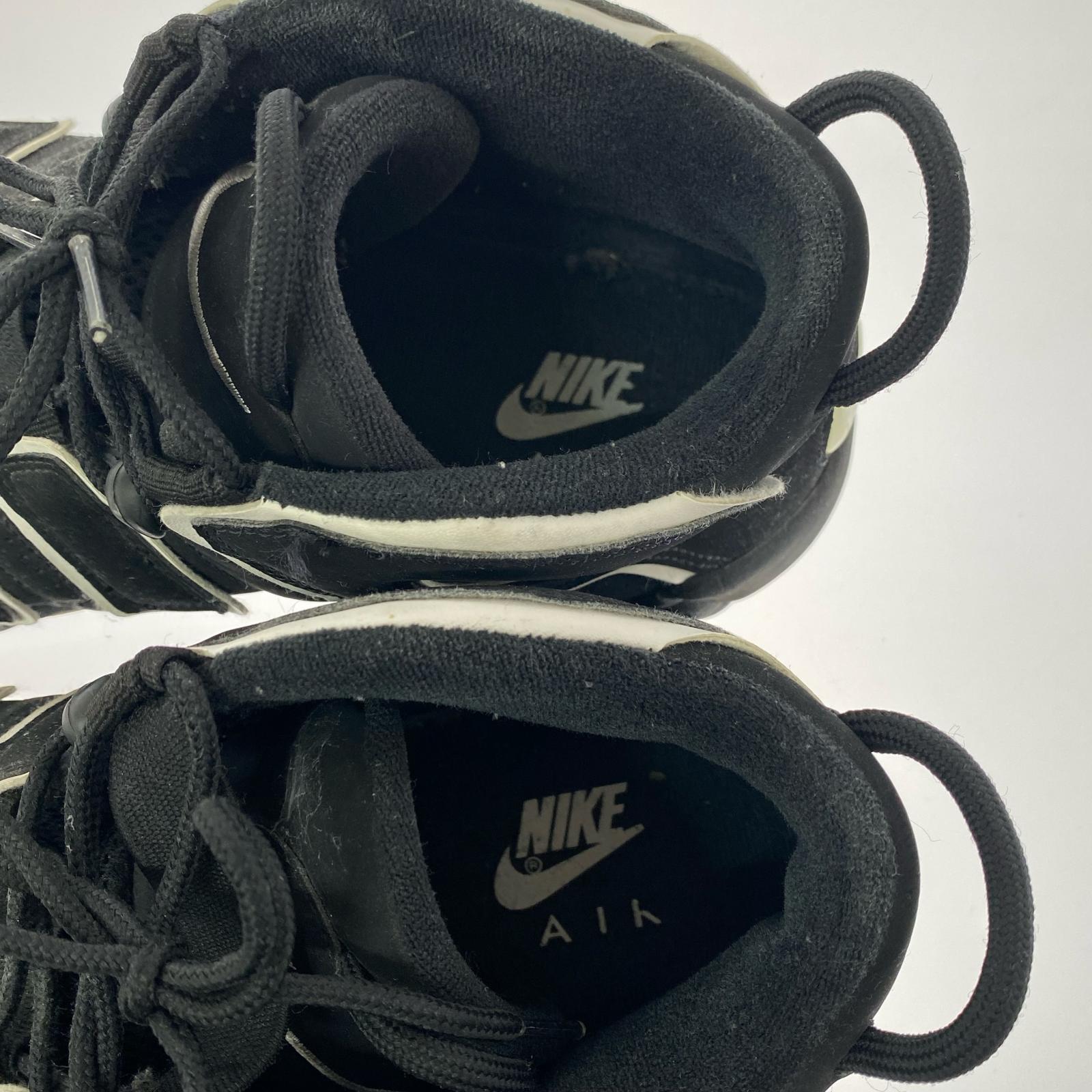 スニーカー Air More Uptempo Black/White 28.0cm 28cm (US10 UK9 1/2 EU46) ブラック