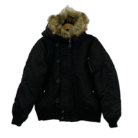 ブルゾン 5952603 N-2B COMMERCIAL FAKE FUR -M M ブラック