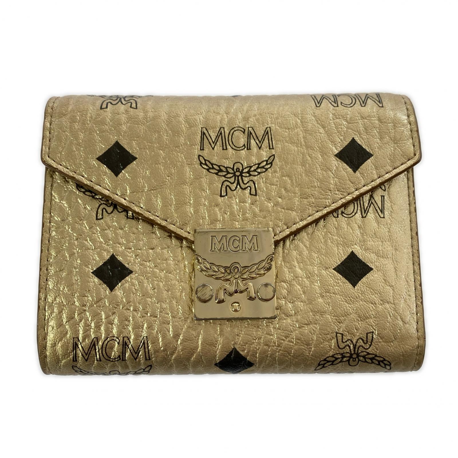 MCM パトリシア 三つ折り財布
