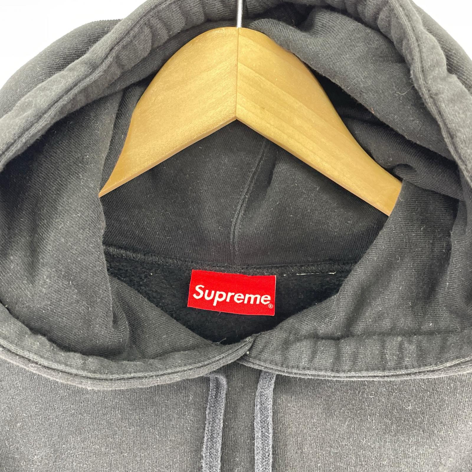 パーカー Contrast Hooded Sweatshirt/黒/S S ブラック