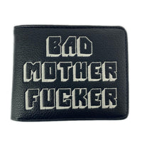 コンパクトウォレット bad mother fucker ブラック ブラック