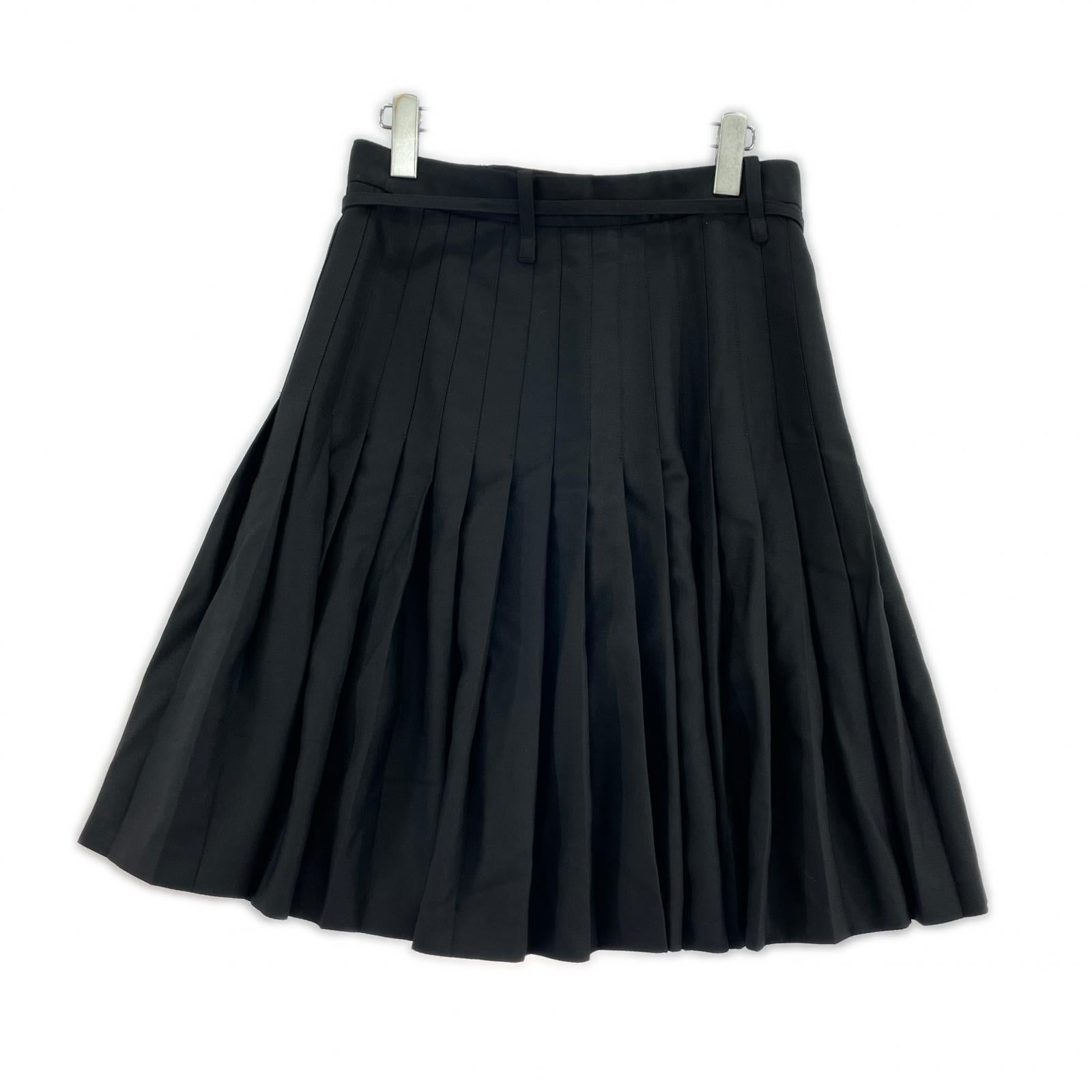 その他ボトムス EGONlab. EUPHORIA SKIRT プリーツスカート 46 ブラック ブラック