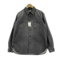 長袖シャツ 26SS デニムシャツ グレー M グレー