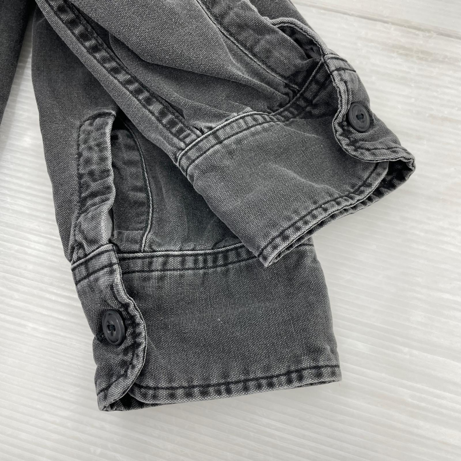 長袖シャツ 26SS デニムシャツ グレー M グレー
