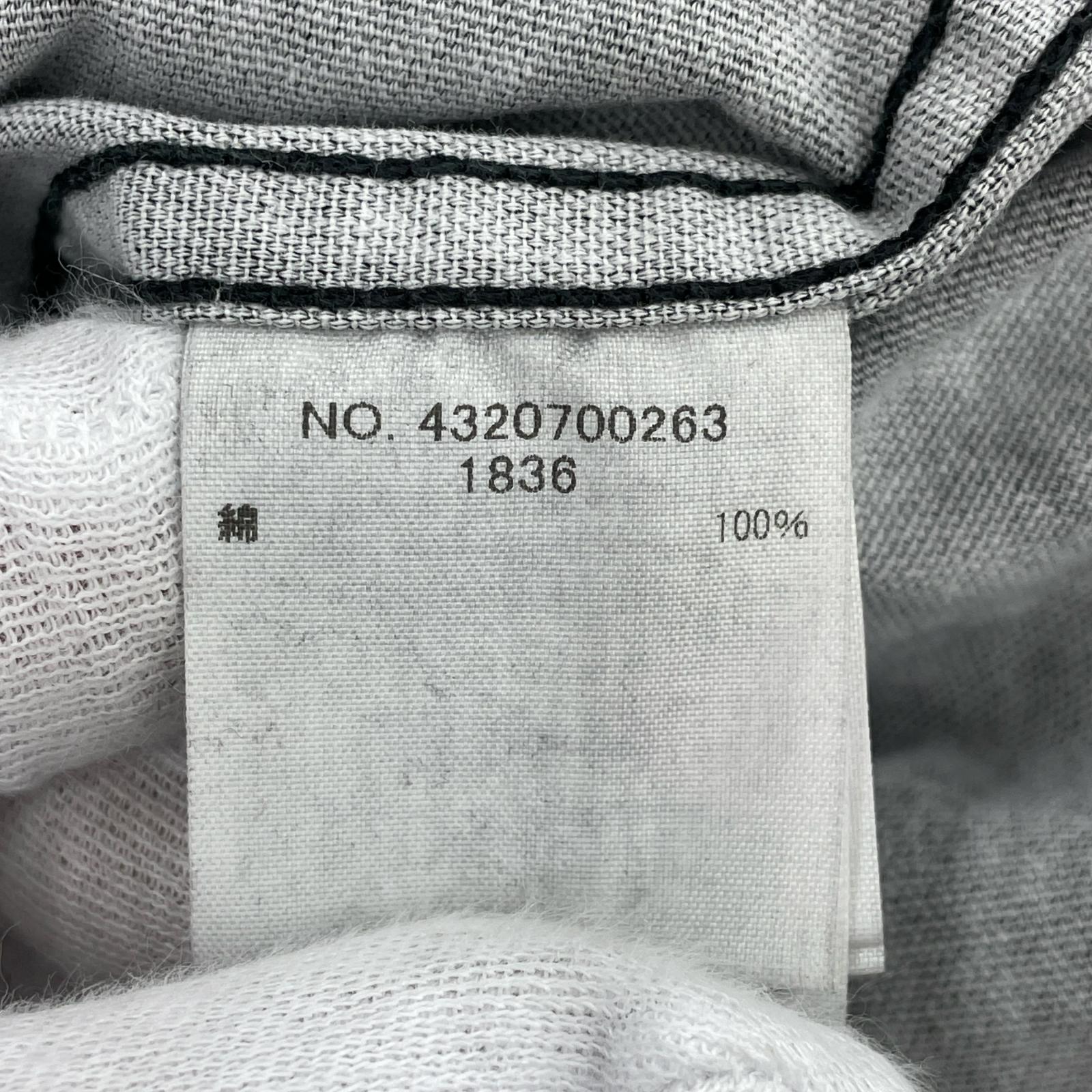 長袖シャツ 26SS デニムシャツ グレー M グレー