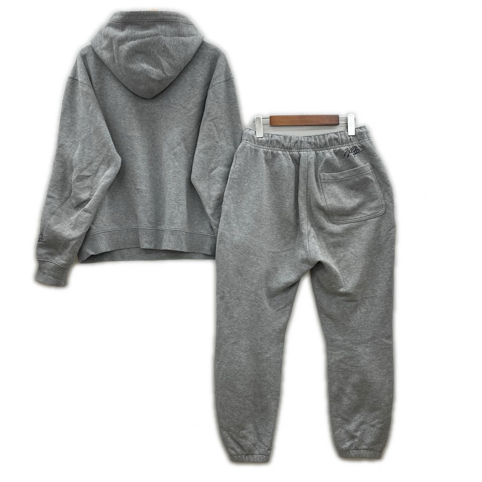ジャージ NIKE ジョーダン スウェット セットアップ M グレー