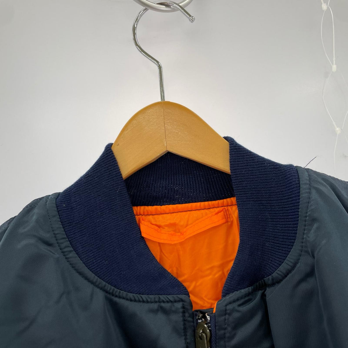 ジャケット 90s greenbrier ma-1 民間品 XL NVY LL ネイビー