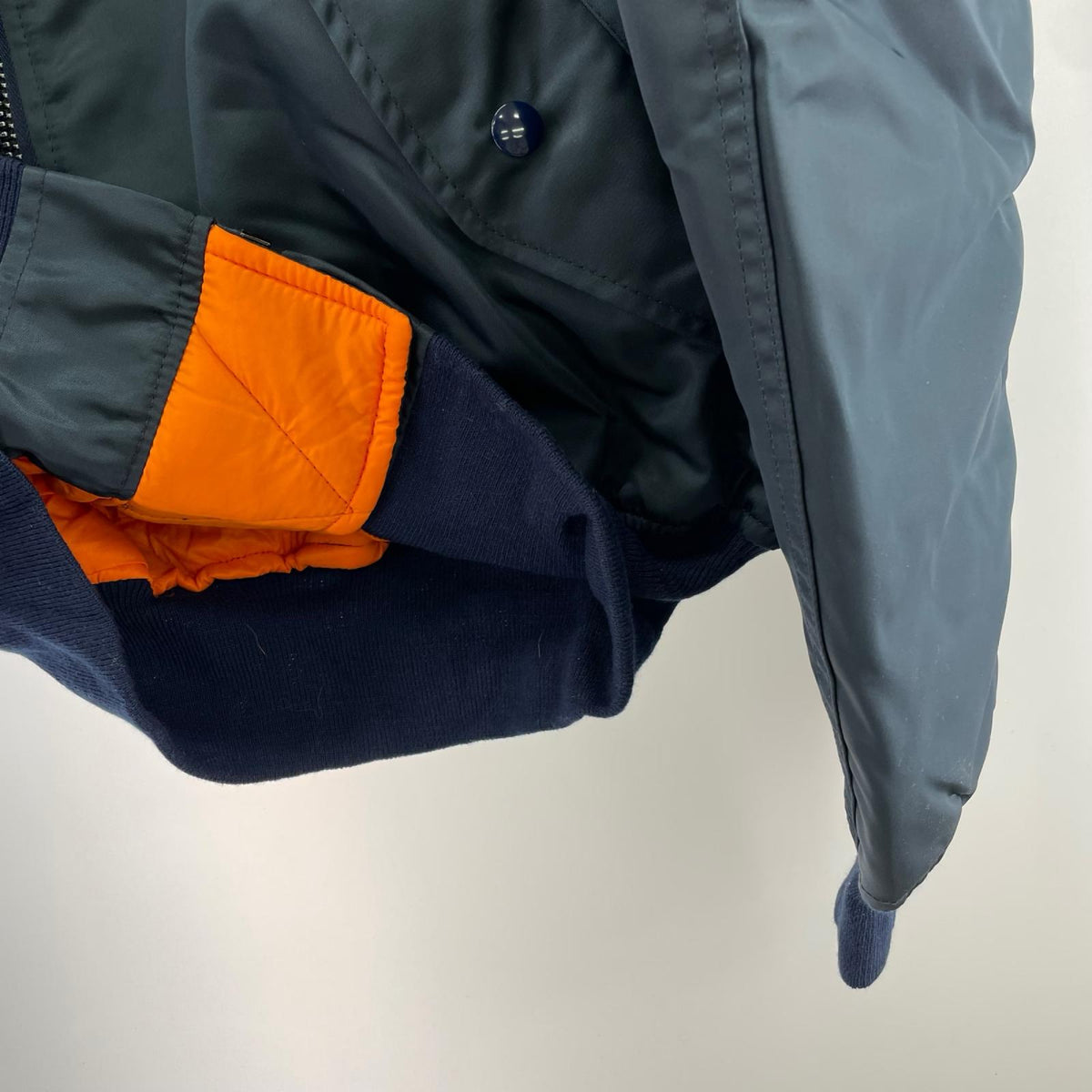 ジャケット 90s greenbrier ma-1 民間品 XL NVY LL ネイビー