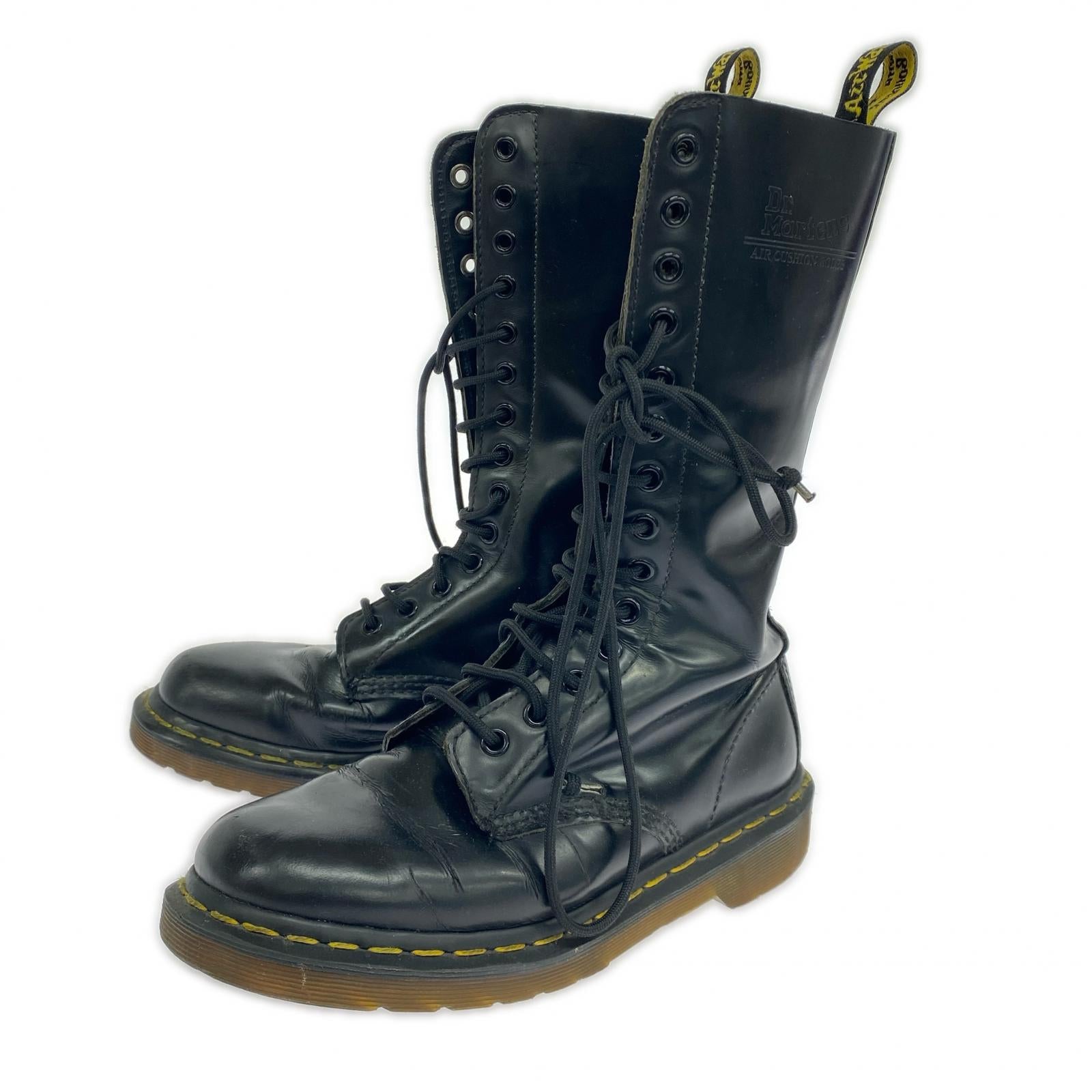 ブーツ 14ホール US6 24cm (US6 UK5 1/2 EU38) ブラック