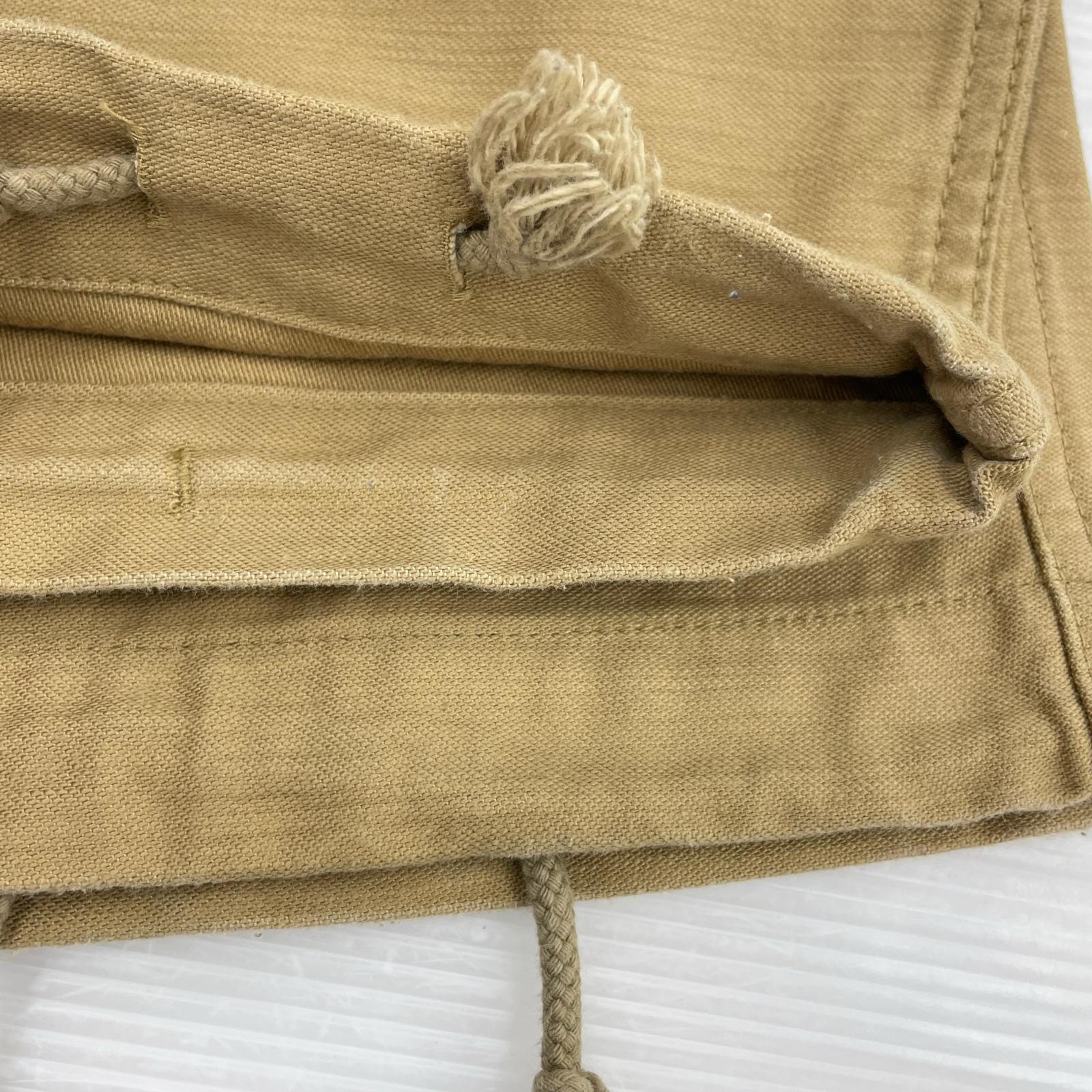 パンツ 18AW Wタックカーゴワークパンツ XS ベージュ