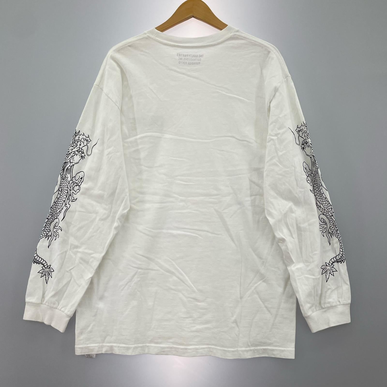 長袖Tシャツ ×TIM LEHI PARADISE 白 (L) L ホワイト