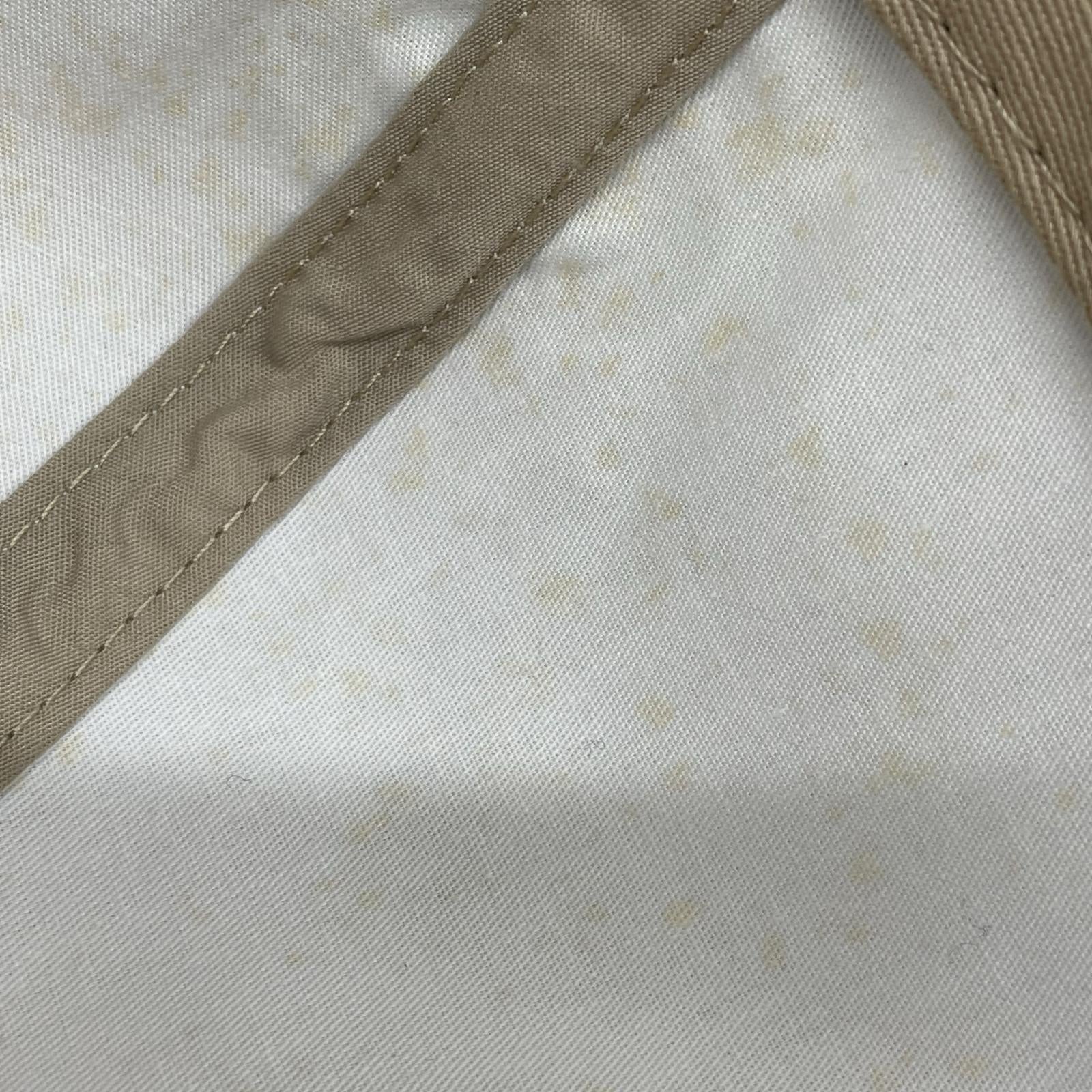 キャップ 総柄 ベージュ