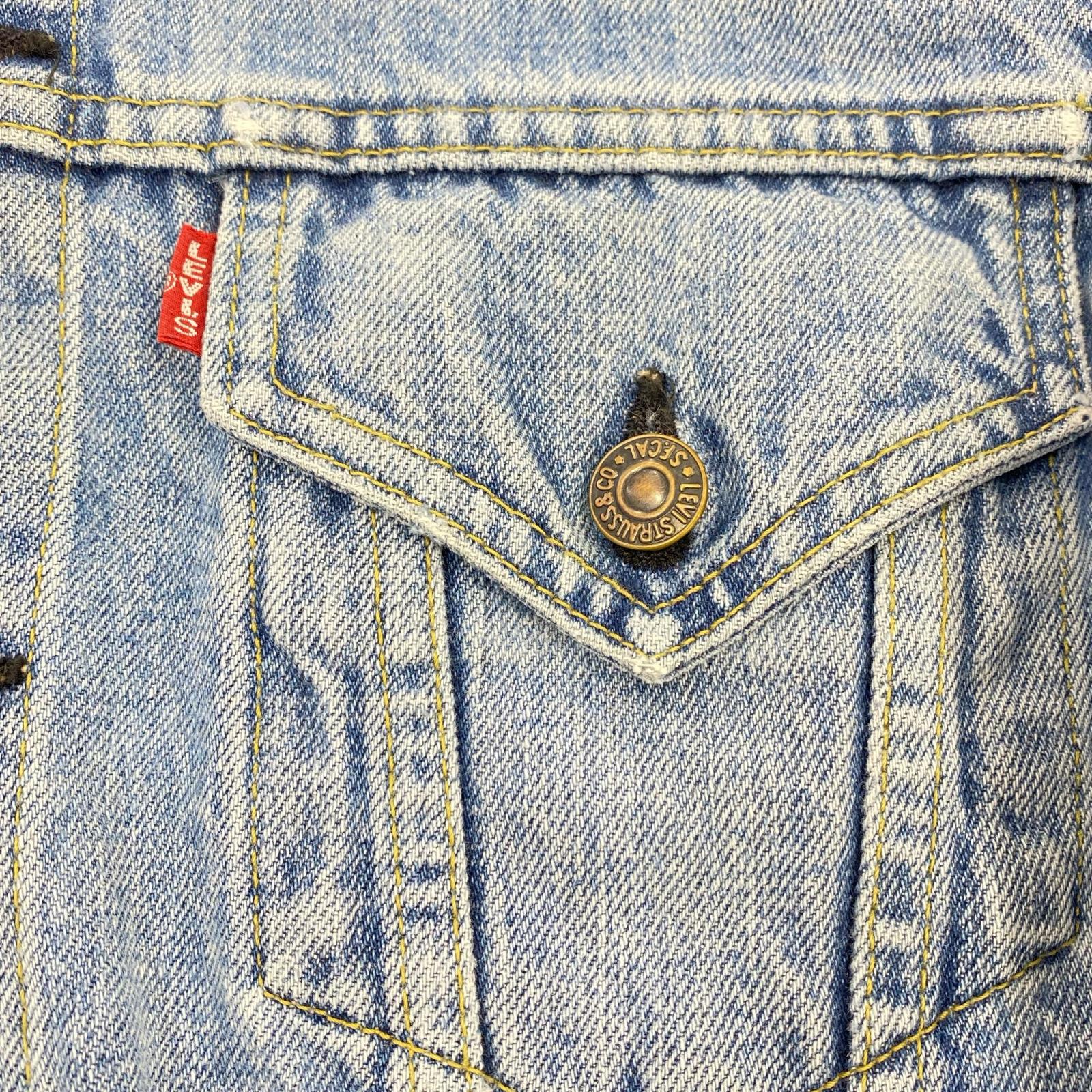 デニムジャケット Levi's デニムジャケット 3rd ボタン裏J30 ブルー